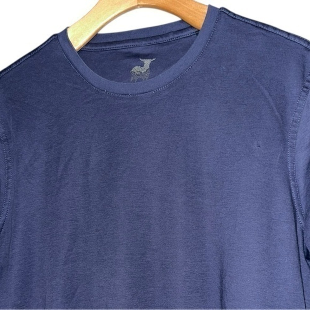 Raffi Men’s Size M Navy Blue Cotton Short Sleeve Crewneck Tee T-Shirt